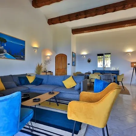 Villa Solimare Vue Mer Exceptionnelle 15 Personnes 6 Piscine A Debordement *